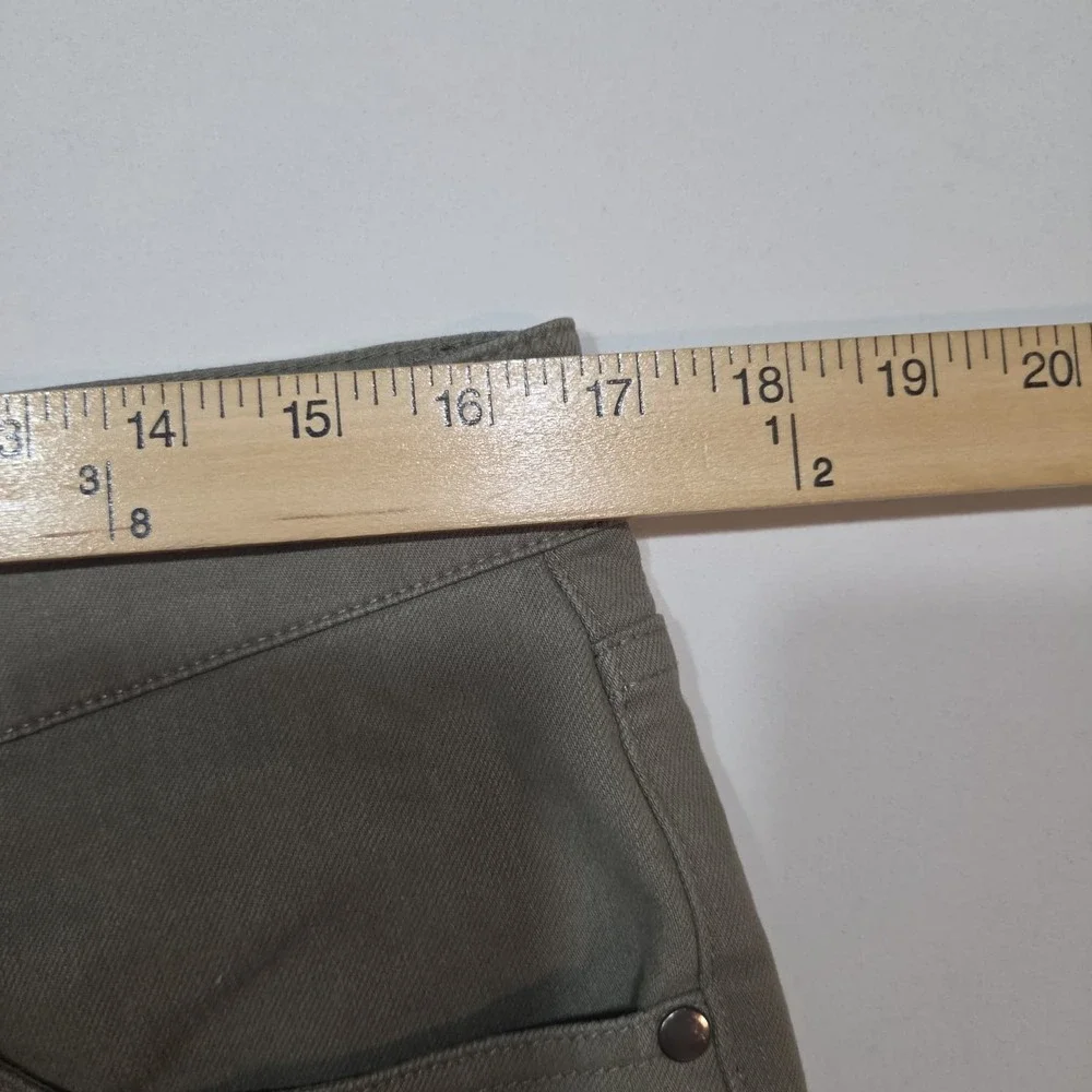 Under 510 Light Green Garment Dyed Stretch Tapered Leg Jeans Mens Size 33x27